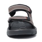 GSOHINO Men's Sport Sandals Open Toe Outdoor Beach Fisherman Sandals for Men Summer Athletic Lightweight Walking Hiking Casual Sandals Water Shoes, Brown, 11