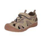 GRITION Mens Outdoor Hiking Sandals Summer Beach Closed Toe Water Sandal Waterproof Comfortable Fisherman Adventures Sport Athletic Walking Traveling Shoes Sandles, Beige, 9