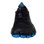 Water Shoes for Men and Women Barefoot Quick-Dry Aqua Sock Outdoor Athletic Sport Shoes for Kayaking, Boating, Hiking, Surfing, Walking (M-Black/Blue, 38)