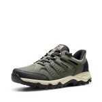 NORTIV 8 Men's Slip on Hiking Shoes Lightweight Trekking Camping Walking Outdoor Shoes, Army Green, 11