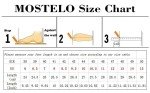 MOSTELO Mens Slip On Casual Loafers Classic Outdoor Leather Walking Hiking Shoes Comfortable for Work Office Dress Outdoor High Top Brown