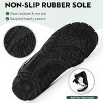 Hike Winter Footwear Barefoot Boots Mens Womens, Waterproof Winter Snow Boots, Warm Ankle Booties, Wide Toe Barefoot Hiking Boots, Non-Slip Zero Drop Sole Hike Shoes for Hiking Walking Outdoor, A3