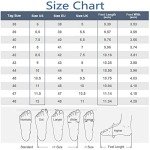 FAIRSOMA Men'S CNA Trop Winter Slip-On Warm Ankle Chukka Boots With Arch Support,Outdoor Waterproof Anti-Slip Fur Lined High Top Leather Snow Loafers Comfortable Hiking Walking Shoes, Black, 10