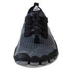 Water Shoes for Men and Women Barefoot Quick-Dry Aqua Sock Outdoor Athletic Sport Shoes for Kayaking, Boating, Hiking, Surfing, Walking (M-Gray, 44)