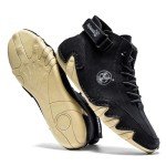 FLYLAND Men’s Chukka Ankle Boots Handmade Leather Sneakers Fashion Casual Shoes Non Slip Breathable Comfortable for Driving Walking Hiking Outdoor, Black, 12