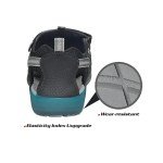 GRITION Mens Outdoor Hiking Sandals Summer Beach Closed Toe Water Sandal Waterproof Comfortable Fisherman Adventures Sport Athletic Walking Traveling Shoes Sandles, Black, 8.5