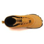 HERSIL Barefoot Boots, Winter Shoes for Men, Hiking Shoes Mens Womens Outdoor Athletic Sports Shoes Walking Shoes Trail Running Shoes Trekking Climbing Yellow