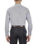 Van Heusen Men's Black Gingham Dress Shirt, XL