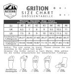 GRITION Mens Outdoor Hiking Sandals Summer Beach Closed Toe Water Sandal Waterproof Comfortable Fisherman Adventures Sport Athletic Walking Traveling Shoes Sandles, Black, 8.5