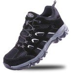 TFO Waterproof Hiking Shoes Men Non-Slip Lightweight Sneakers for Outdoor Trekking Walking Black, Black, 8.5