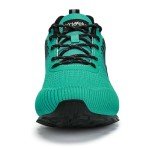 Kricely Men's Trail Running Shoes Fashion Walking Hiking Sneakers for Men Tennis Cross Training Shoe Outdoor Snearker Mens Casual Workout Footwear, Grass-green, 11