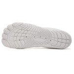 WateLves Water Shoes Men Women Beach Barefoot Aqua Socks Breathable Wide Swim Outdoor Walking Anti Slip Pool Shoes for Hiking Kayaking Diving Surfing, B-white, 12 Women/11 Men