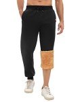 Voqueen Men's Loose-Fit Fleece Jogger Pants