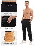 Voqueen Men's Loose-Fit Fleece Jogger Pants