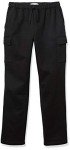 Men's Black Cargo Fleece Sweatpants by Amazon Essentials