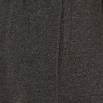 Men's Charcoal Heather Fleece Sweatpants, Large