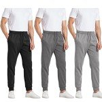 Men’s Fleece Jogger Pants with Drawstring