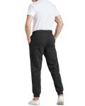 Men’s Fleece Jogger Pants with Drawstring