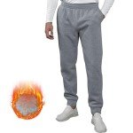 Men’s Fleece Jogger Pants with Drawstring