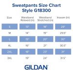 Gildan Men's Grey Fleece Sweatpants with Pockets