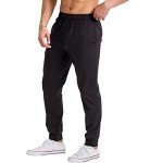 Hanes Men's Cotton Joggers with Pockets - Black