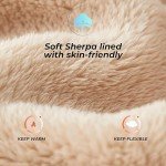 Men's Fleece Lined Sherpa Sweatpants with Pockets