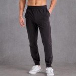 Hanes Men's Cotton Joggers with Pockets - Black
