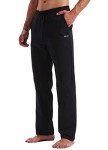 Willit Men's Cotton Open Bottom Athletic Sweatpants
