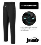 JHMORP Men's Quick-Dry Athletic Workout Pants