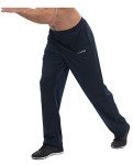 Men's Athletic Sweatpants with Pockets - Navy Blue