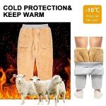 Men’s Fleece Lined Joggers with Zipper Pockets