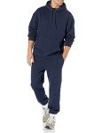 Men's Navy Relaxed-Fit Sweatpants, X-Large