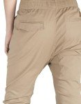 Men's Khaki Joggers with Pockets – Athletic Fit