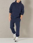 Men's Navy Relaxed-Fit Sweatpants, X-Large
