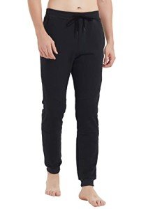 Men's Tall Fleece-Lined Joggers with Zip Pockets