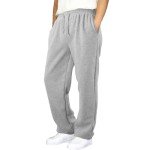 Men's Elastic Waist Straight Leg Jogger Sweatpants