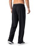 Men's Athletic Jogging Pants with Zipper Pockets