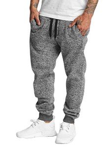 Southpole Men's Marled Fleece Sweatpants - Grey