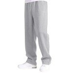 Men's Elastic Waist Straight Leg Jogger Sweatpants