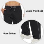 Men's Athletic Jogging Pants with Zipper Pockets
