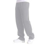 Men's Elastic Waist Straight Leg Jogger Sweatpants