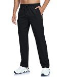 Men's Lightweight Quick-Dry Hiking Joggers - Black XL