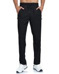 Men's Lightweight Quick-Dry Hiking Joggers - Black XL