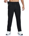 Men's Lightweight Quick-Dry Hiking Joggers - Black XL