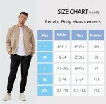 Men's Iron Gray Athletic Joggers with Zipper Pockets