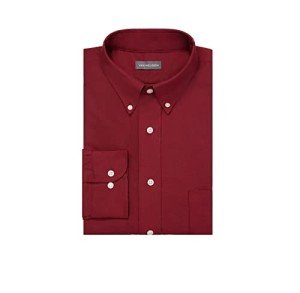 Van Heusen Men's Cayenne Buttondown Dress Shirt, XL