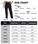 Men's Lightweight Quick-Dry Hiking Joggers - Black XL