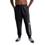 Champion Men's Powerblend Fleece Jogger Sweatpants - Black