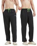 ZEROWELL Men's Lightweight Athletic Pants - 3 Pack