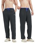ZEROWELL Men's Lightweight Athletic Pants - 3 Pack